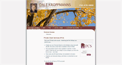Desktop Screenshot of dalekroppmanns.pcspro.com
